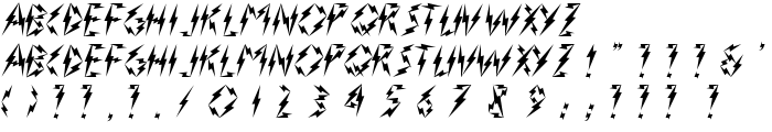 Inner Flasher Version 2.0 font