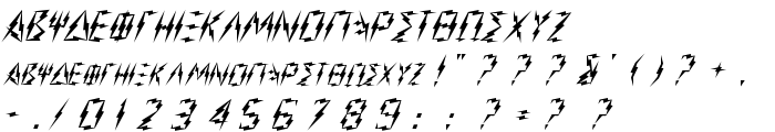 Zeus font