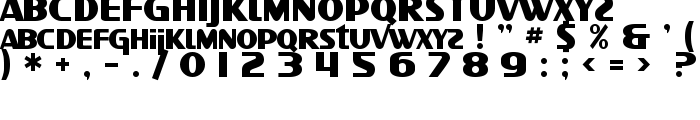 SF Intellivised font