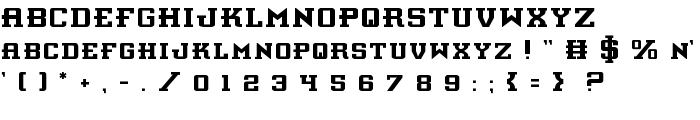 Interceptor font