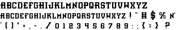 Interceptor Condensed font