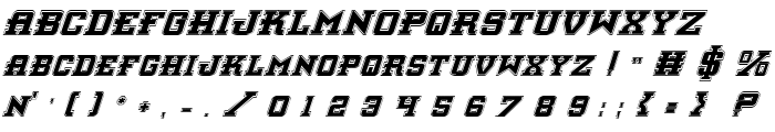 Interceptor Pro Italic font