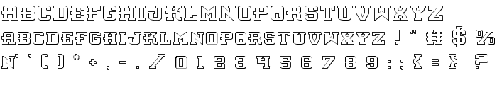 Interceptor Shadow font