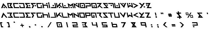 Iron Cobra Leftalic font