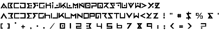 Iron Cobra Rough font
