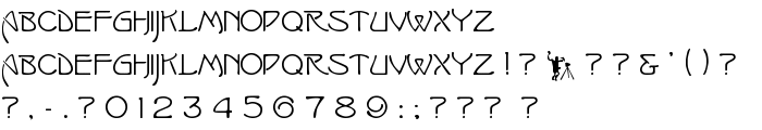 IsadoraCaps font