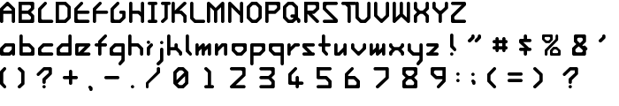 Ishi Regular E. font
