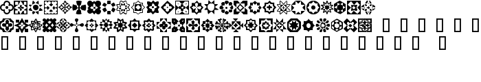 Italian Mosaic Ornaments font