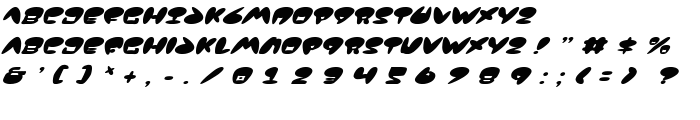 Jackson Italic font