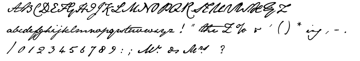 JaneAusten font