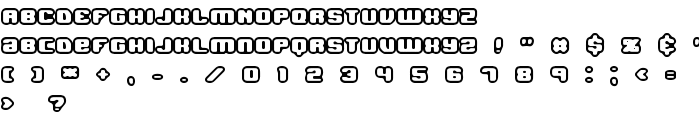 Jawbreaker OL1 BRK font