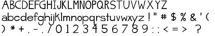 jelly bean sandwich Regular font