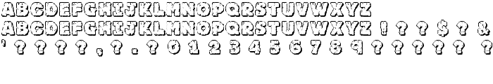 JFRockOutcrop font