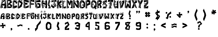 JI Chimichanga font