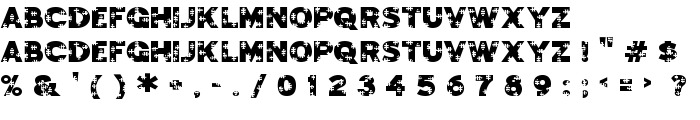JigsawTrouserdrop-Regular font
