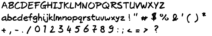 Josschrift Bold font