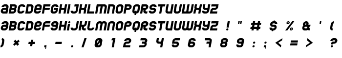 Jumbo Italic font