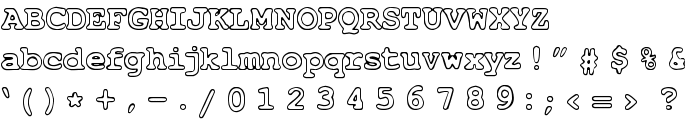 Just Another Courier font