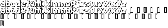 JustAnotherFont font