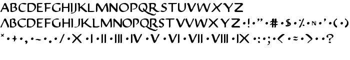 Justinian 2 font