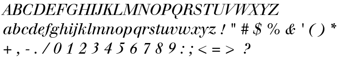 Justus Italic font