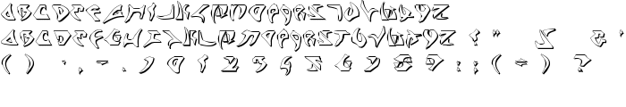 Kahless Shadow font