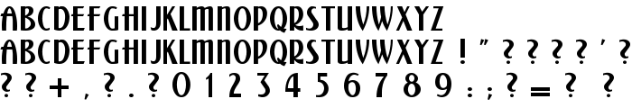 Kalenderblatt Grotesk font