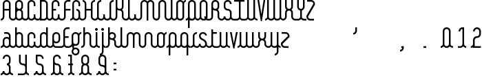 Kamalo font