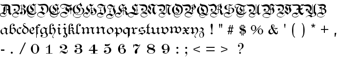 Kanzlei Light font