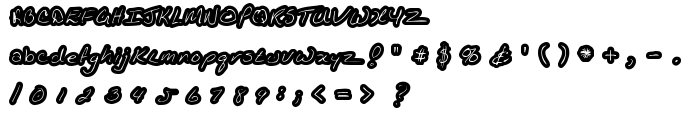 KathleenInline font