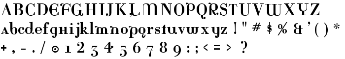 Katrina-Normal font