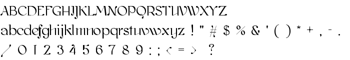 kawoszeh font