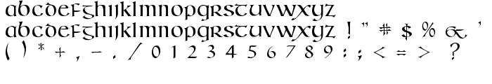 Kells SD font