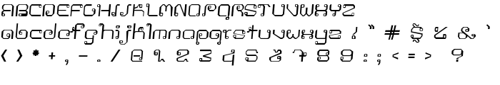 Khmer Italic font