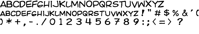 Ki Comic font