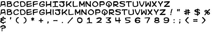 Kid Kosmic font