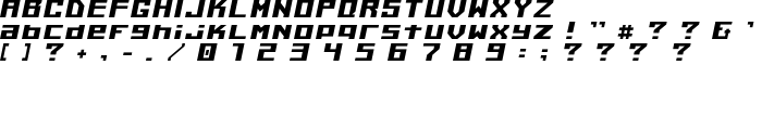 Kiloton v1.0 Italic font