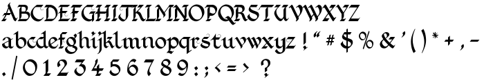 Kingthings Foundation font