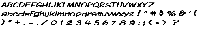 Komika Display Wide font