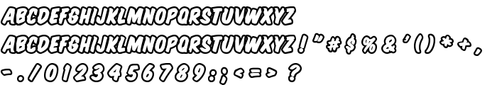 Komika Title - Brush font