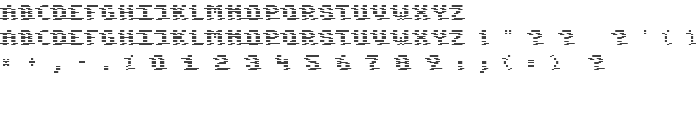 Komodore Destroy font