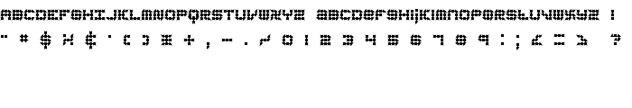 Konector Eerie -BRK- font