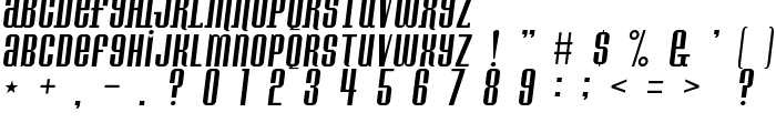 Konspiracy Theory slant font