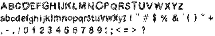 Kraboudja font