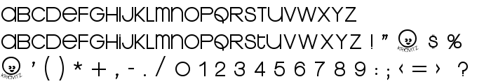 Kravitz Thermal font