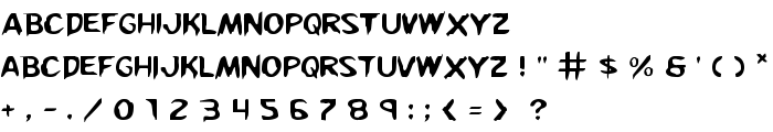 Kreeture font