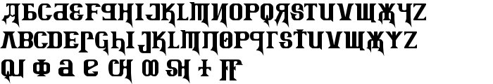 Kremlin Advisor Display Kaps Bold font