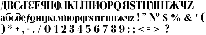 Kremlin Duma Bold font