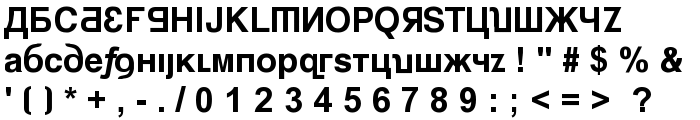 Kremlin Minister Bold font