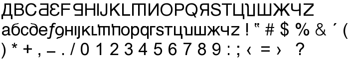 Kremlin Minister font